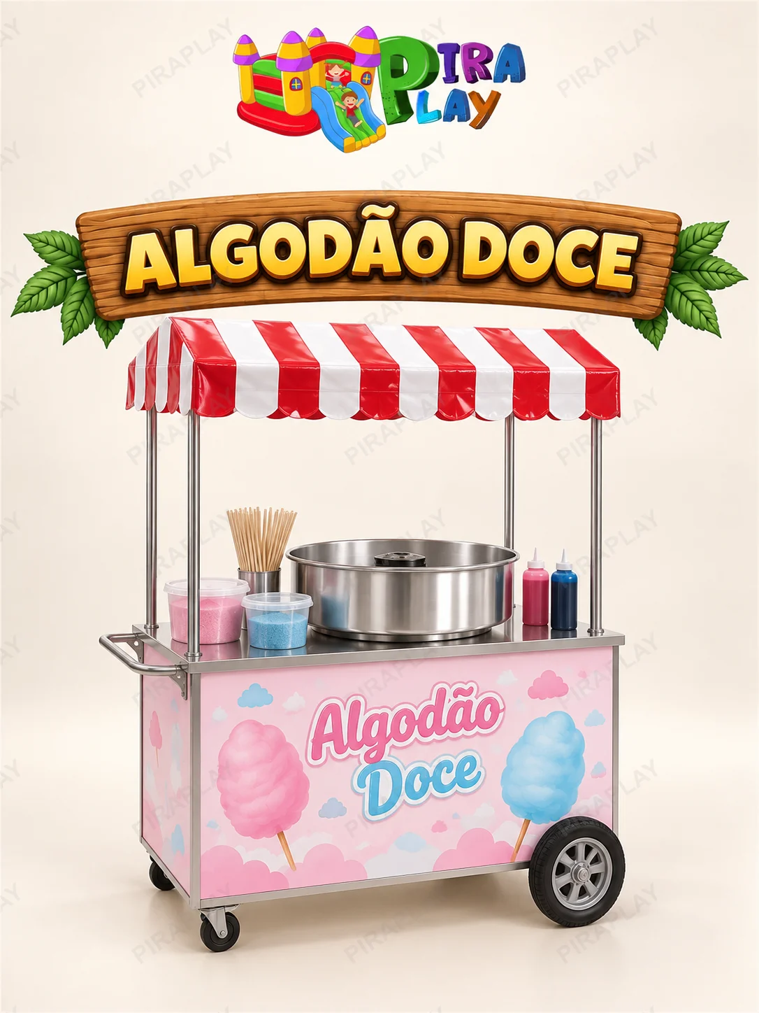 Barraca de Algodão Doce