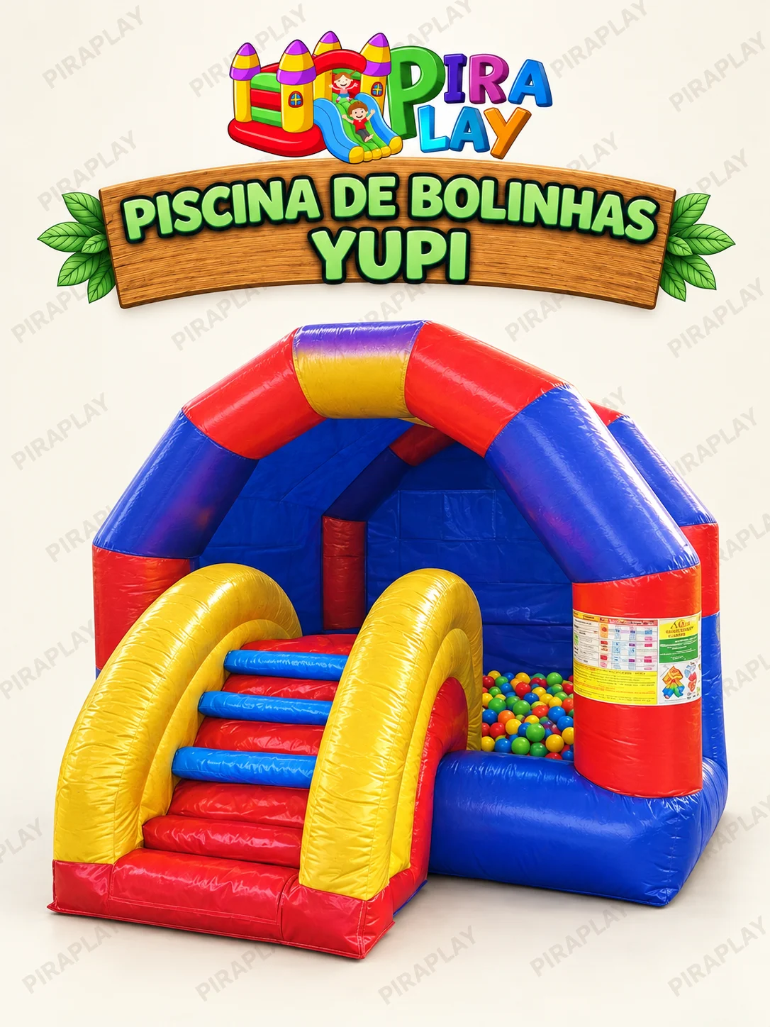 Piscina de Bolinhas Yupi