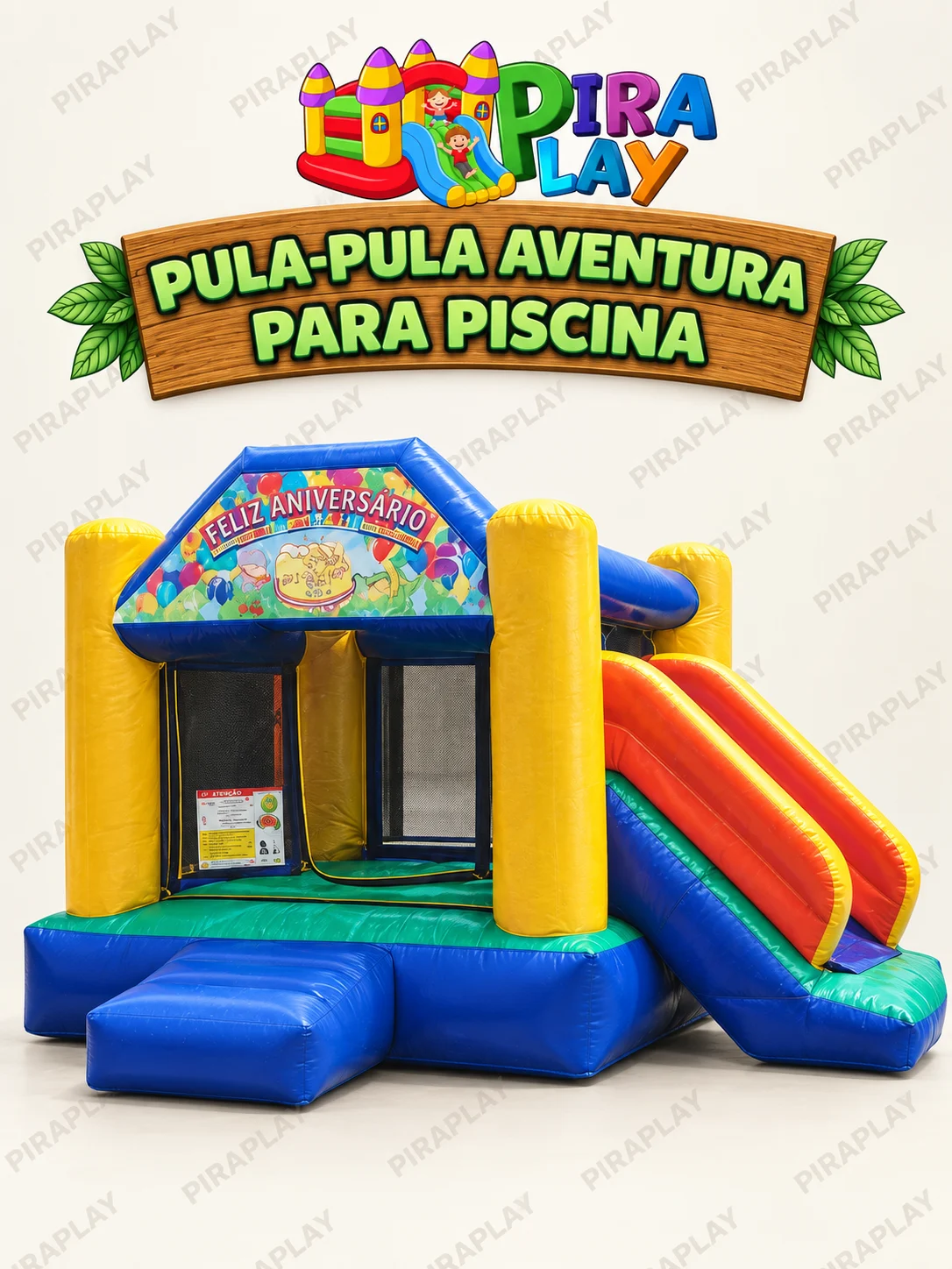 Pula-Pula Aventura para Piscina