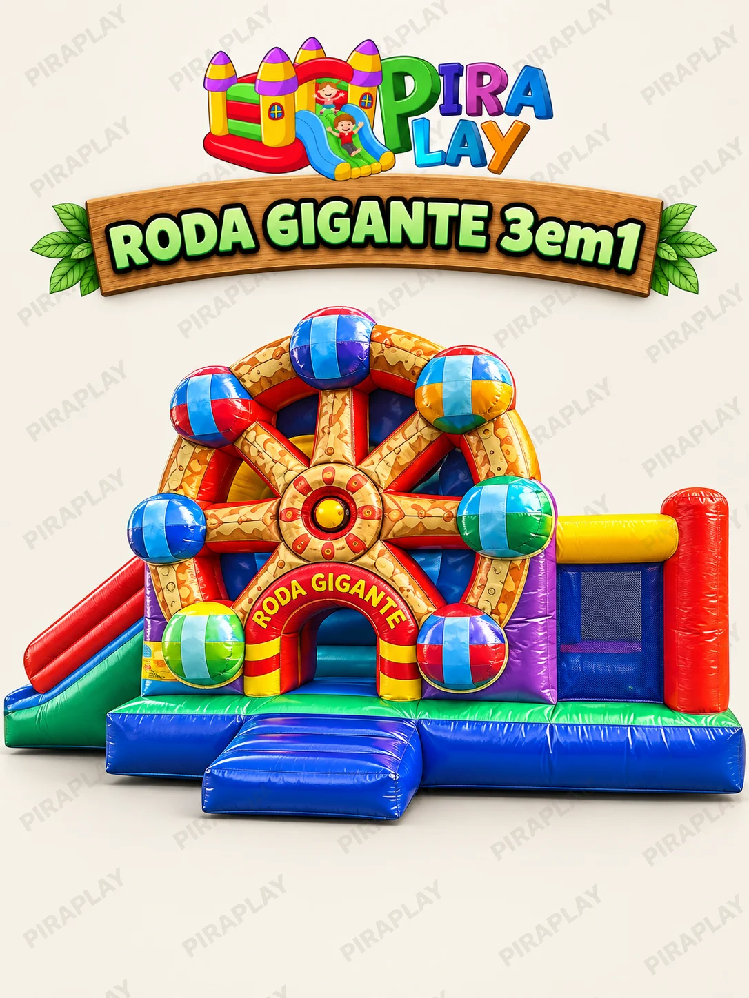 Pula Pula Roda Gigante 4 x 1